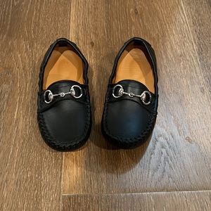Boys Gucci loafer/driving shoe